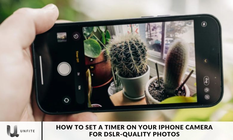 How to Set a Timer on Your iPhone Camera for DSLR-Quality Photos