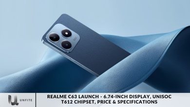 Realme C63 Launch - 6.74-Inch Display, Unisoc T612 Chipset, Price & Specifications