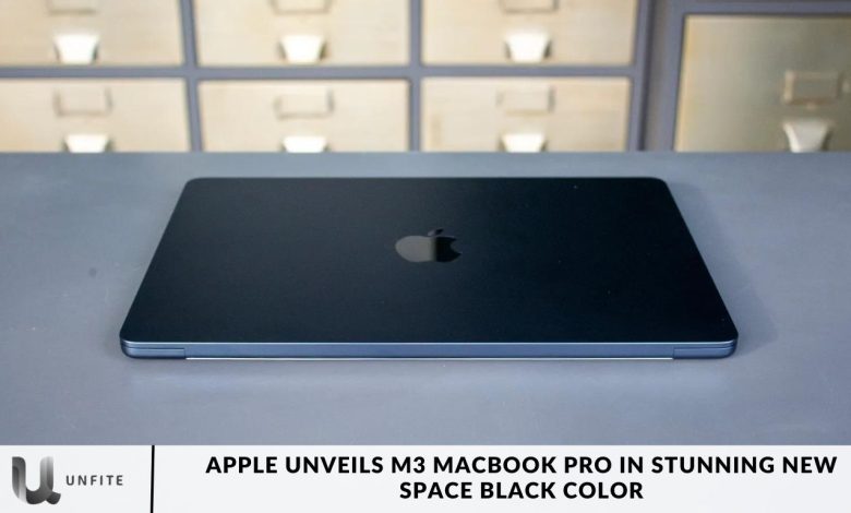 Apple Unveils M3 MacBook Pro in Stunning New Space Black Color