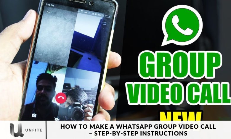 How to Make a WhatsApp Group Video Call