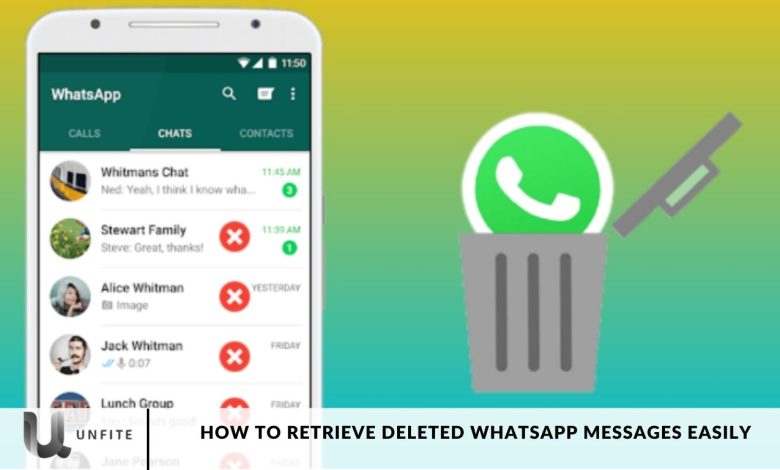 How to Retrieve Deleted WhatsApp Messages Easily