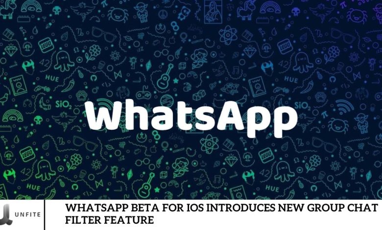 WhatsApp Beta for iOS Introduces New Group Chat Filter Feature