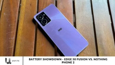 Battery Showdown - Edge 50 Fusion vs. Nothing Phone 2