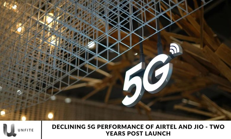 Declining 5G Performance of Airtel and Jio - Two Years Post Launch