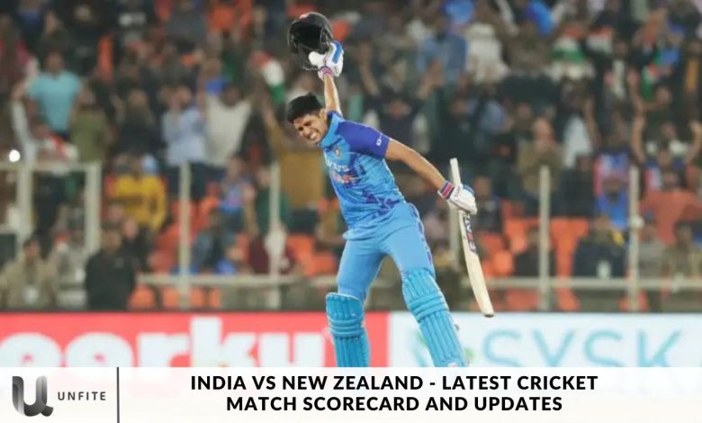 India vs New Zealand - Latest Cricket Match Scorecard and Updates