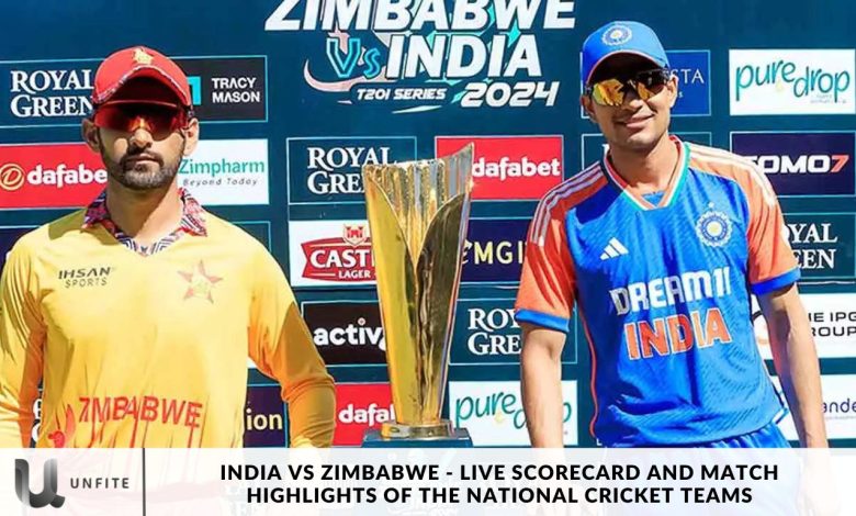 India vs Zimbabwe - Live Scorecard and Match Highlights of the National Cricket Teams