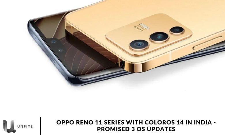 OPPO Reno 11 Series with ColorOS 14 in India - Promised 3 OS Updates