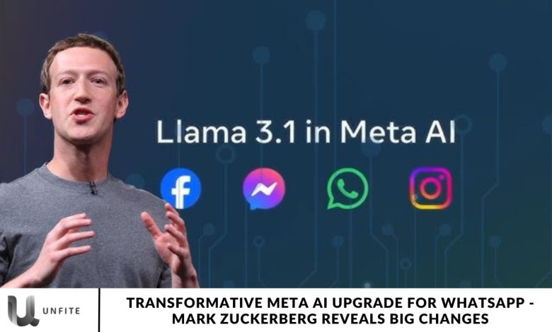 Transformative Meta AI Upgrade for WhatsApp - Mark Zuckerberg Reveals Big Changes