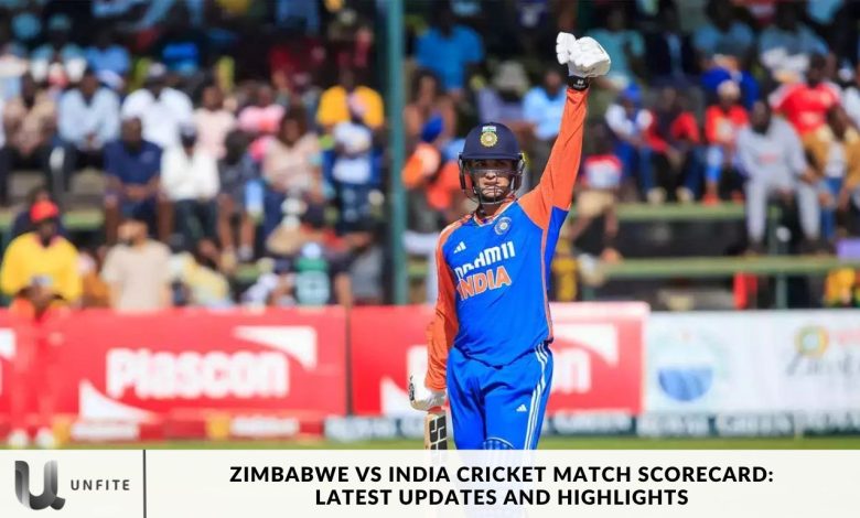 Zimbabwe vs India Cricket Match Scorecard Latest Updates and Highlights