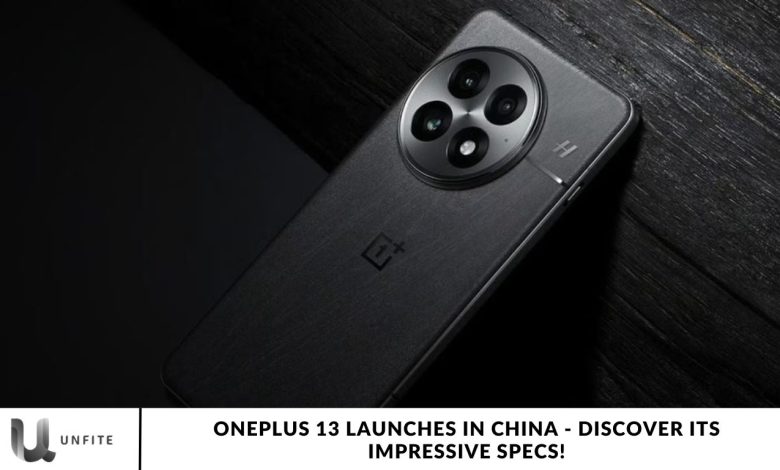 OnePlus 13 Launches in China - Discover Its Impressive Specs!