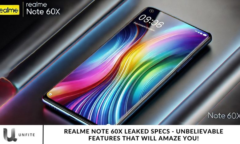 Realme Note 60x Leaked Specs - Unbelievable Features That Will Amaze You!