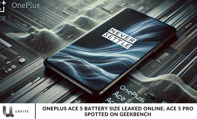 OnePlus Ace 5 Battery Size Leaked Online; Ace 5 Pro Spotted on Geekbench