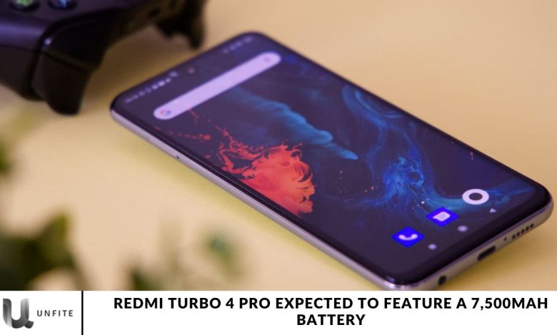 Redmi Turbo 4 Pro Expected to Feature a 7,500mAh Battery