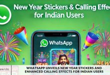 WhatsApp Unveils New Year Stickers and Enhanced Calling Effects for Indian Users