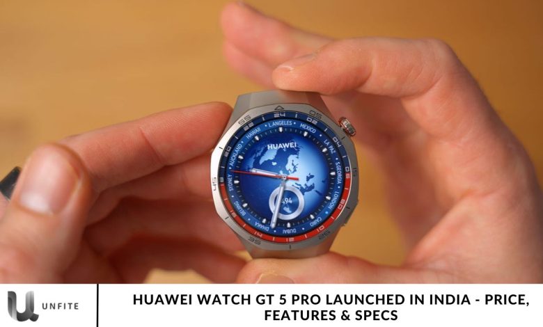 Huawei Watch GT 5 Pro Launched in India - Price, Features & Specs