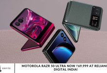 Motorola Razr 50 Ultra Now ₹69,999 at Reliance Digital India!