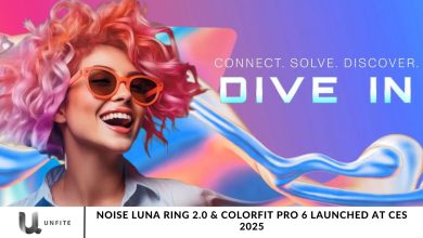 Noise Luna Ring 2.0 & ColorFit Pro 6 Launched at CES 2025