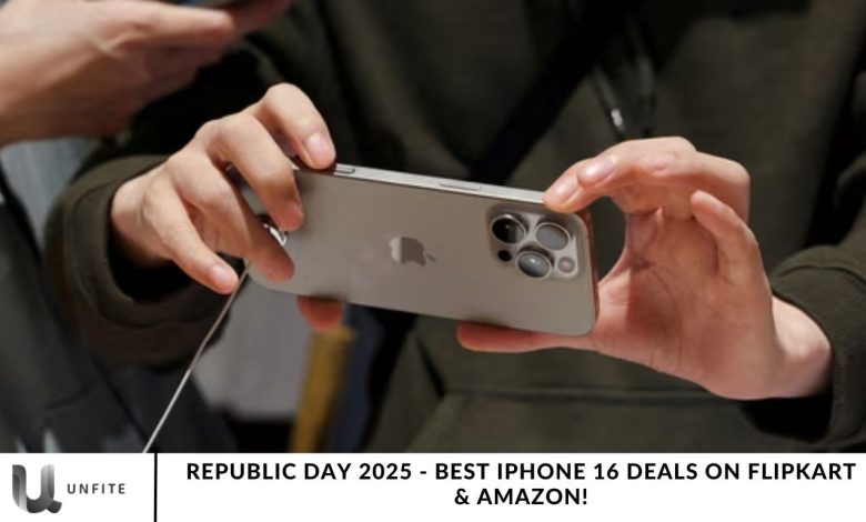 Republic Day 2025 - Best iPhone 16 Deals on Flipkart & Amazon!