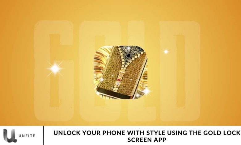 Unlock Your Phone with Style Using the Gold Lock Screen App