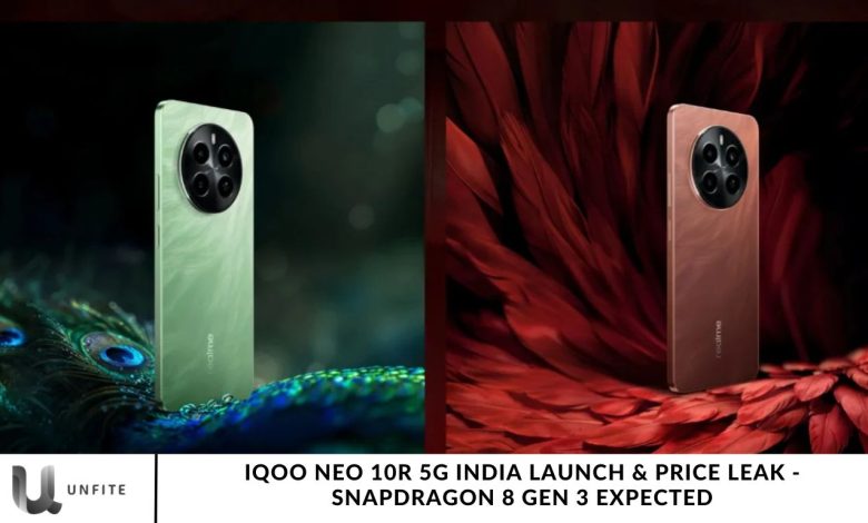 iQOO Neo 10R 5G India Launch & Price Leak -Snapdragon 8 Gen 3 Expected