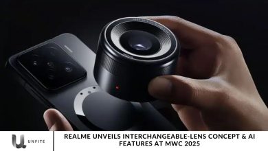 Realme Unveils Interchangeable-Lens Concept & AI Features at MWC 2025