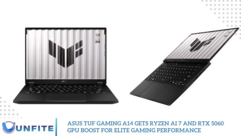 Asus TUF Gaming A14 Gets Ryzen AI 7 and RTX 5060 GPU Boost for Elite Gaming Performance