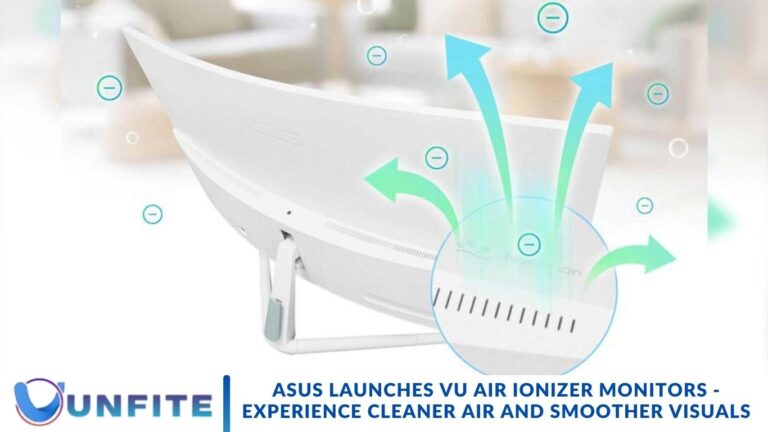 Asus Launches VU Air Ionizer Monitors - Experience Cleaner Air and Smoother Visuals