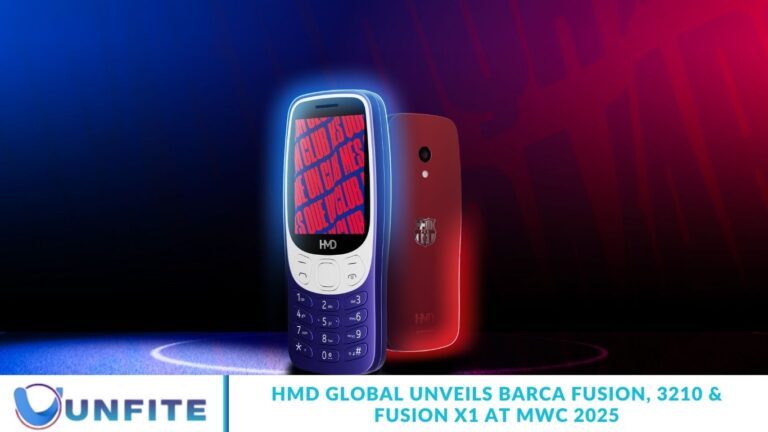 HMD Global Unveils Barca Fusion, 3210 & Fusion X1 at MWC 2025