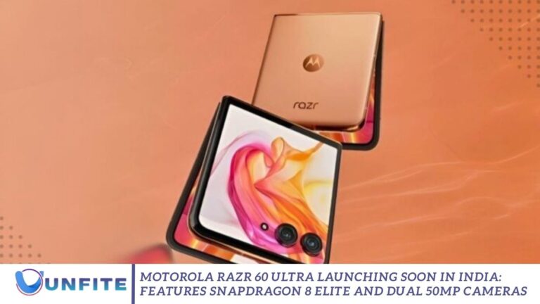 Motorola Razr 60 Ultra Launching Soon in India: Features Snapdragon 8 Elite and Dual 50MP Cameras